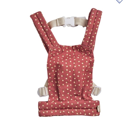 Olli Ella Other - Olli Ella Dinkum Dolls Carrier Sweetheart Red Heart Flowers Floral